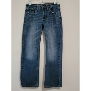 American‎ Eagle Outfitters Original Straight Blue Denim Jeans Mens Size 28x30
